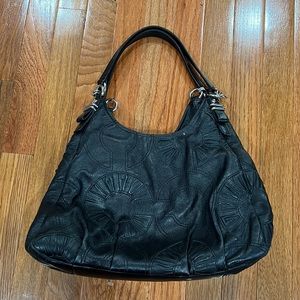 COACH Madison Maggie Embellished Leather Handbag #16504 RARE